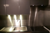 crédence inox